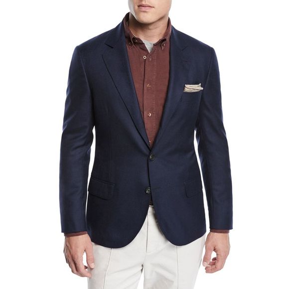 Bloomingdale's Suits & Blazers Private Label Mens Slim Fit Cashmere